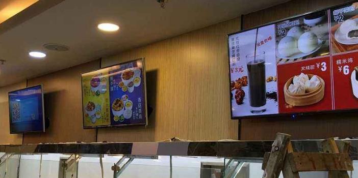 網絡廣告機在餐飲市場的應用