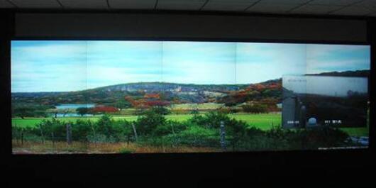 DLP大屏幕拼接顯示墻維修區域的設計