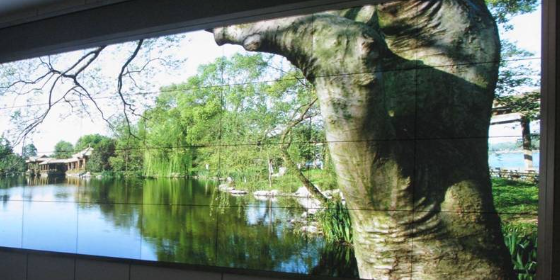 關于分布式液晶55寸拼接屏系統闡述